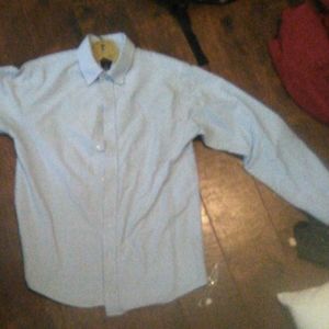 Long Sleeve Light Blue Dress Shirt
